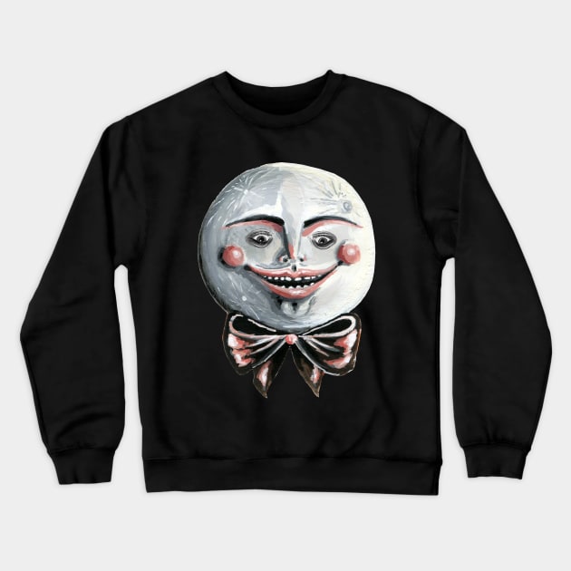 Moon man Crewneck Sweatshirt by KayleighRadcliffe